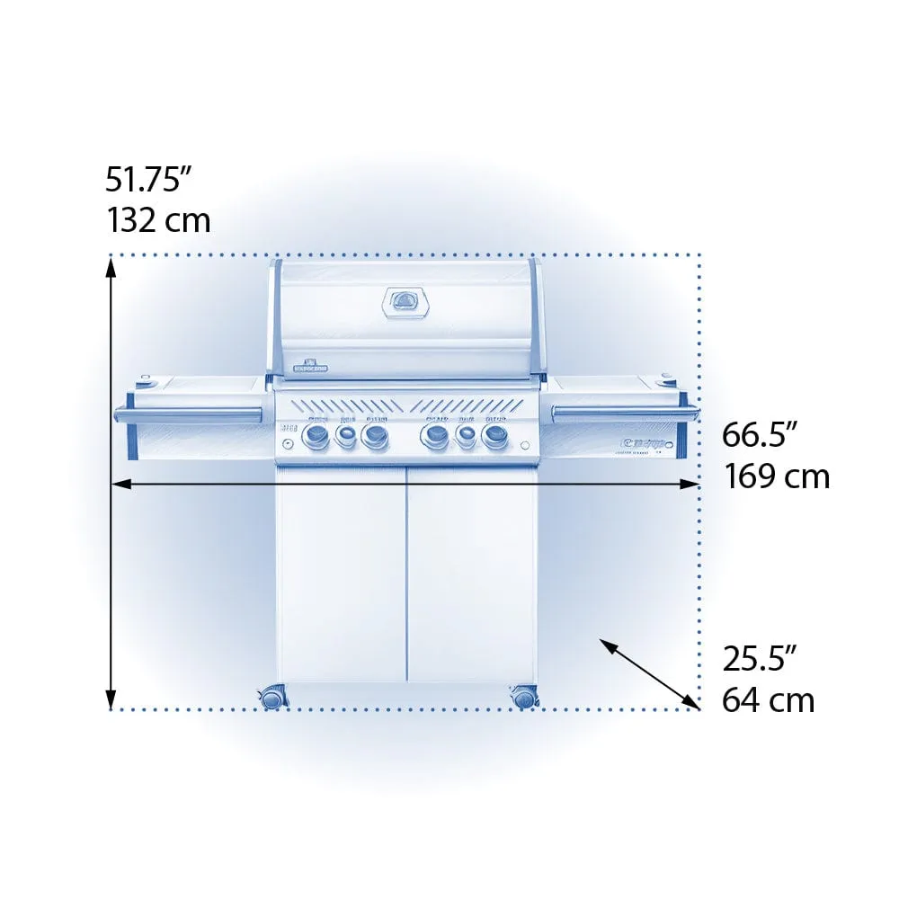 Napoleon | Prestige PRO 500 RSIB With Infrared Side & Rear Burners